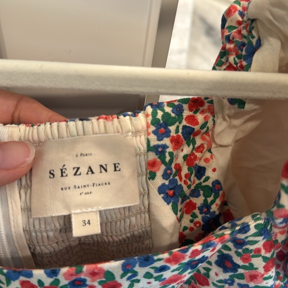 Sezane Alexandra Dress in Hanoi Print - Picture 8 of 15